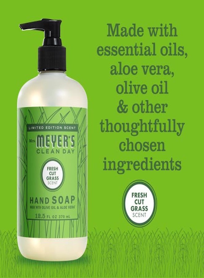 Mrs. MEYER'S Fresh Cut Grass Liquid Hand Soap 12.5 Fl Oz (Pack of 6) - Image 4